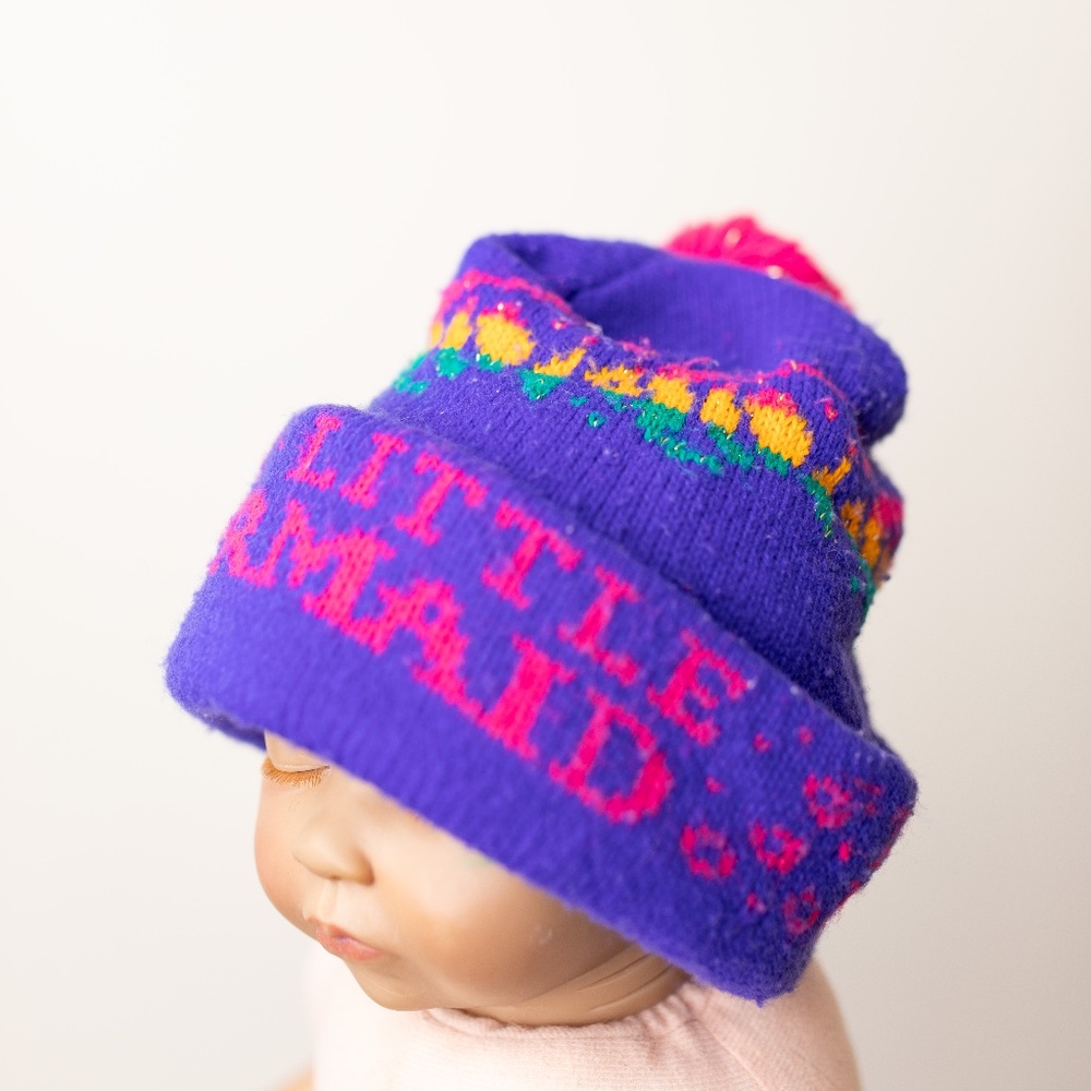 VINTAGE The Little Mermaid toque